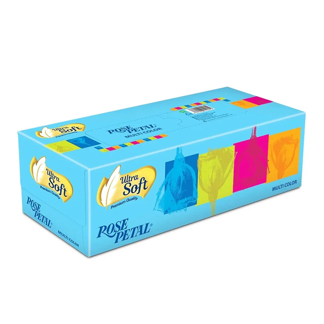 ROSE PETAL TISSUE ULTRA SOFT MULTI COLOR 150's