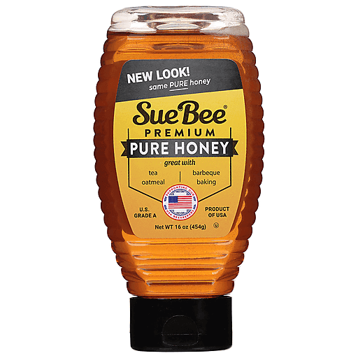 SUE BEE CLOVER HONEY BOTTLE 454G