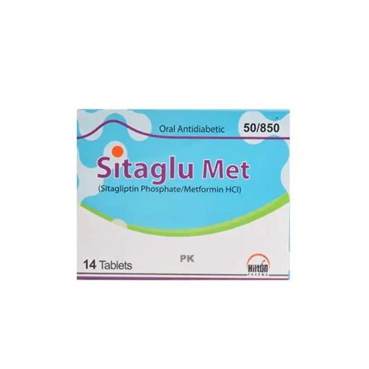 SITAGLU MET TABLET 50/850MG 4X7S