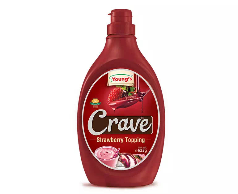 SALMAN CRAVE STRAWBERRY TOPPING 623G