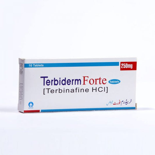 TERBIDERM TABLET 250MG FORTE 10S