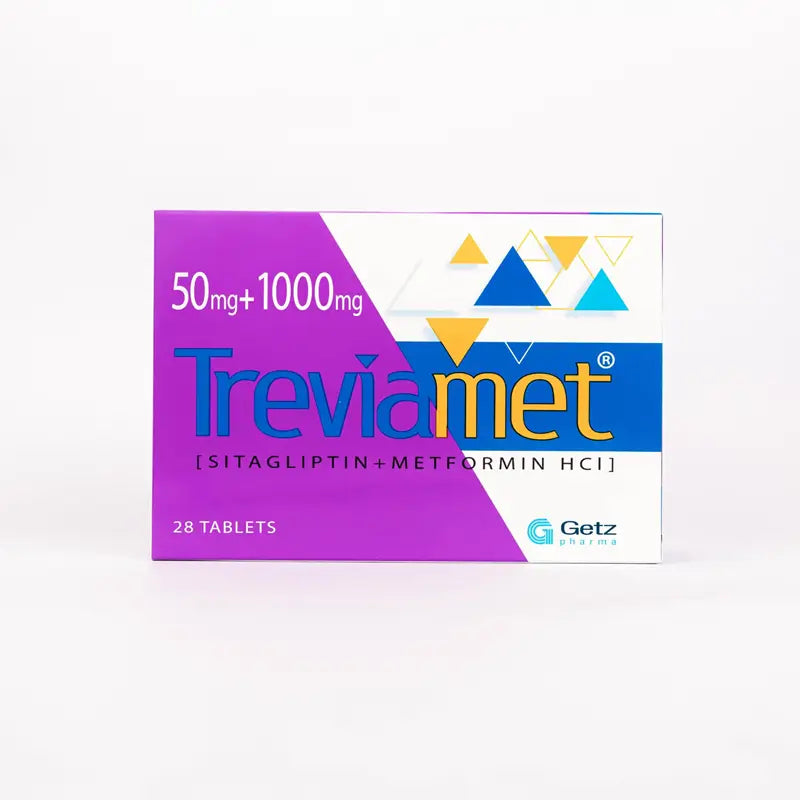 TREVIAMET TABLET 50/1000MG 4X7S