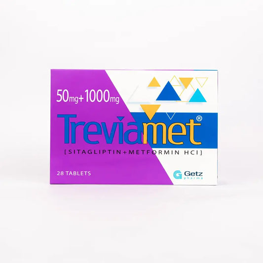 TREVIAMET TABLET 50/1000MG 4X7S