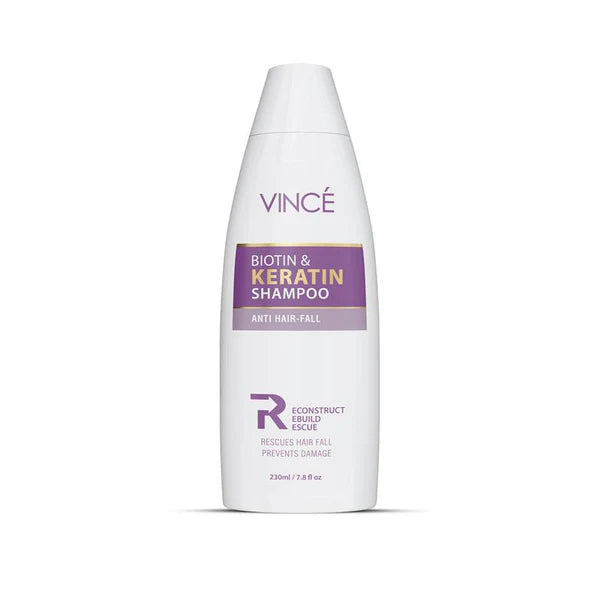BIOTIN KERATIN SHAMPOO ANTI HAIR-FALL 230ML