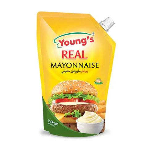 YOUNGS REAL MAYONNAISE 450ML
