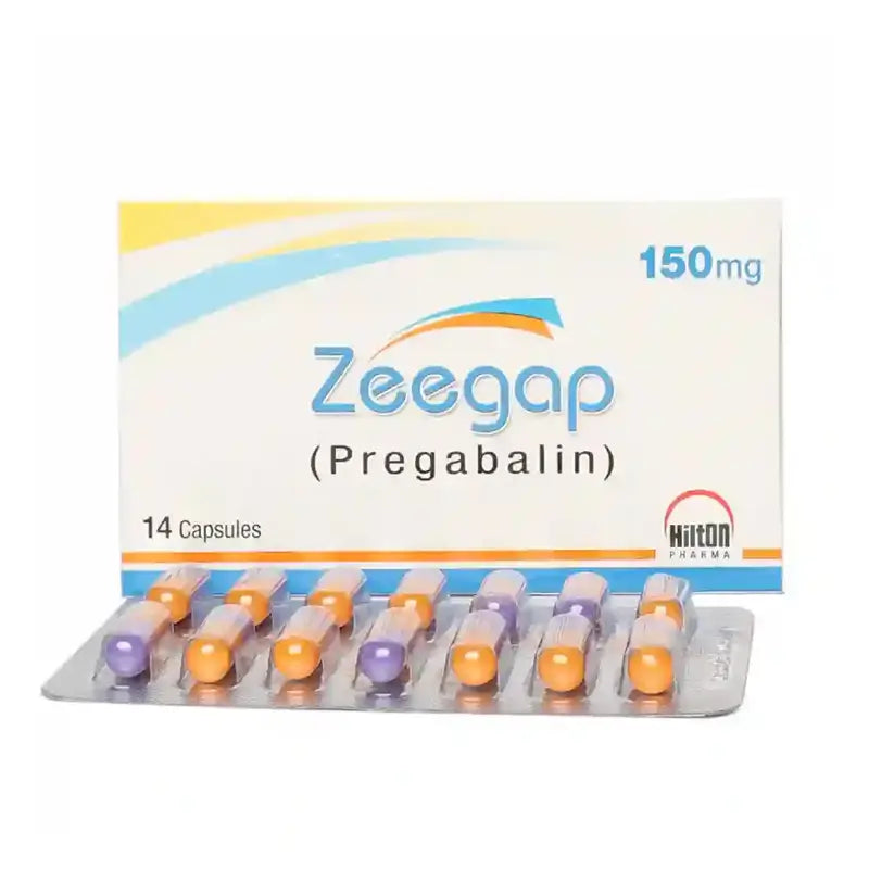 ZEEGAP CAPSULE 150 MG 2X14S