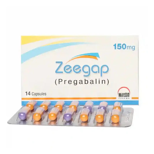 ZEEGAP CAPSULE 150 MG 2X14S