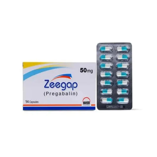 ZEEGAP CAPSULE 50 MG 2X14S