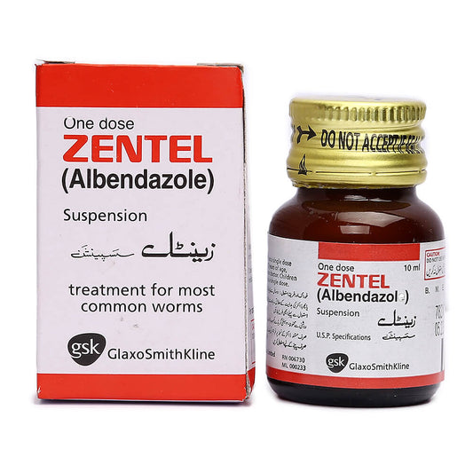 ZENTEL SUSPENSION 10ML 1S