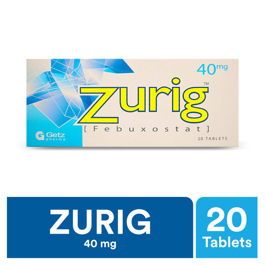 ZURIG TABLET 40 MG 2X10S