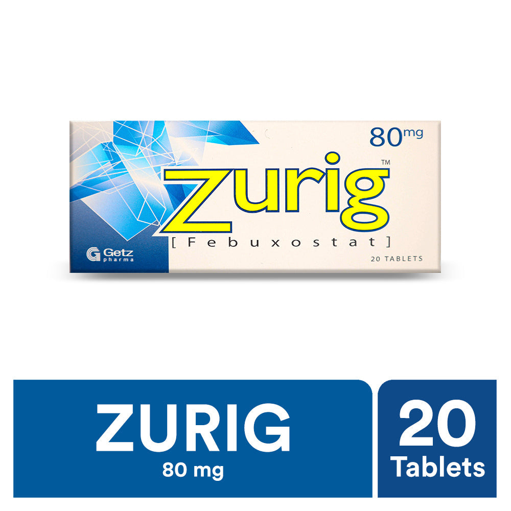 ZURIG TABLET 80 MG 2X10S