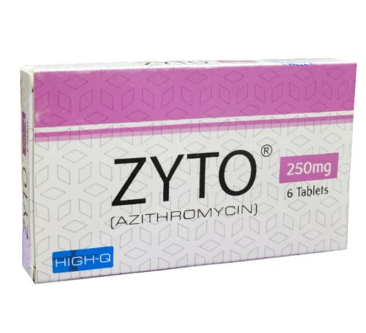 ZYTO 250MG TABLET 6S