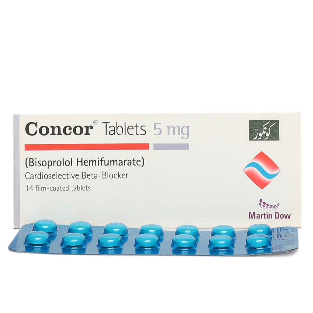 CONCOR TABLET 5 MG 14S