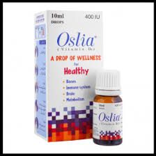 OSLIA DROPS 400IU 10ML 1S