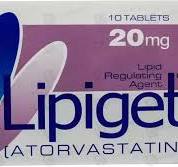 LIPIGET TABLET 20 MG 30S