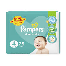PAMPERS DIAPER JAMBO NO4 7-12KG KG 25PCS