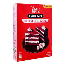 CAKE SHAKE CAKE MIX RED VELVET 450G