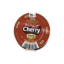 CHERRY BLOSSOM SHOE BROWN POLISH 20ML