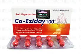 CO-EZIDAY 100MG 10S