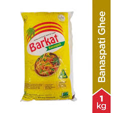 BARKAT BANASPATI GHEE POLY BAG 1KG