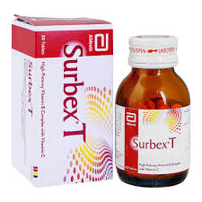 SURBEX-T 30 TABLET 1S