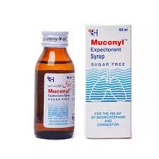 MUCONYL EXPECTORANT SYRUP 60ML 1S