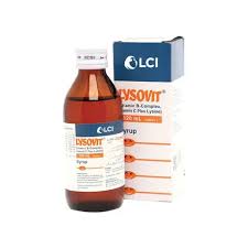 LYSOVIT SYRUP 120ML 1S