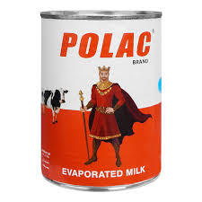 POLAC EVOPORATED MILK 390G