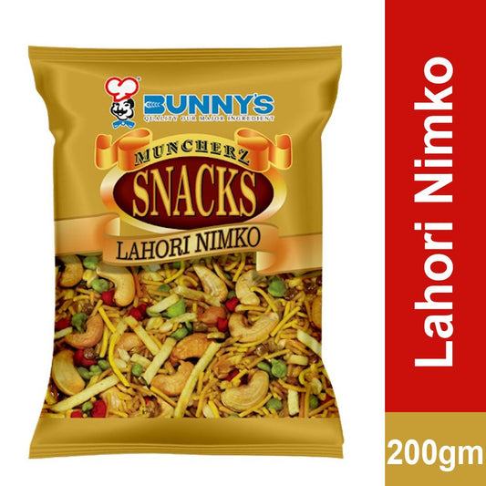 BUNNY'S MUNCHERZ SNACKS LAHORI NIMKO 200G