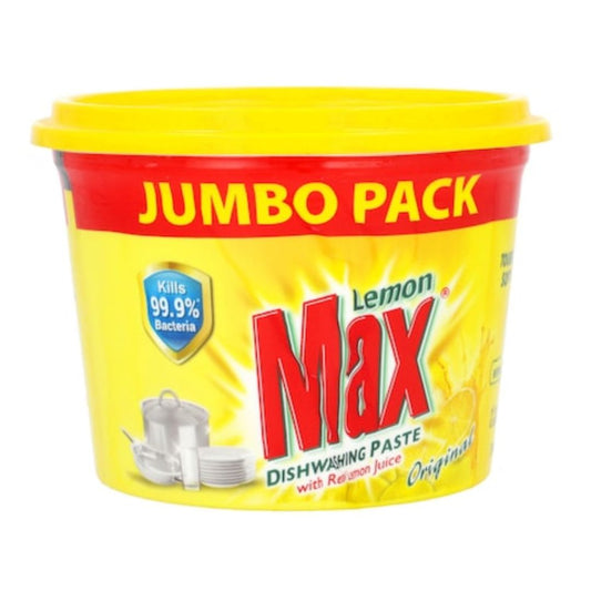 LEMON MAX DISHWASH PASTE YELLOW 750ML