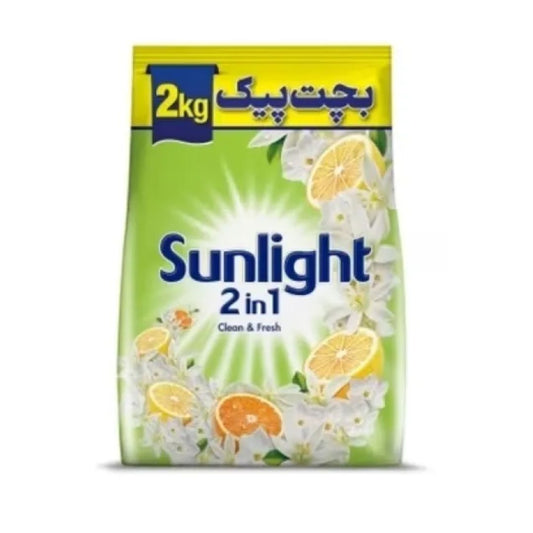 SUNLIGHT 2in1 CLEAN & FRESH WASHING POWDER