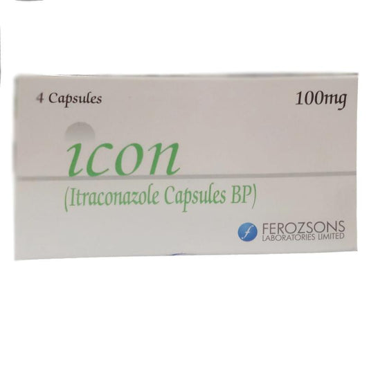 ICON CAPSULE 100MG 4'S