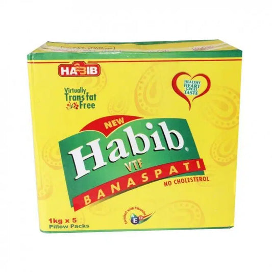 HABIB VTF BANASPATI GHEE POLY BAG 1KG X5