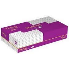 HANKIES TISSUE GOLD 100X2PLY