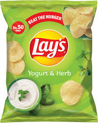 LAYS YOGURT & HERB CHIPS 30GM