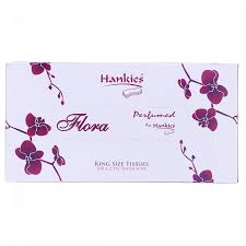 HANKIES TISSUE FLORA 100X2PLY