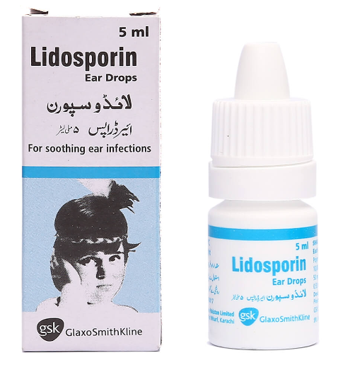LIDOSPORIN EAR DROP 5ML 1S