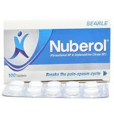 NUBEROL TABLET 10X10S