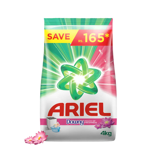 ARIEL WASHING POWDER TOUCH OF DOWNY 4KG