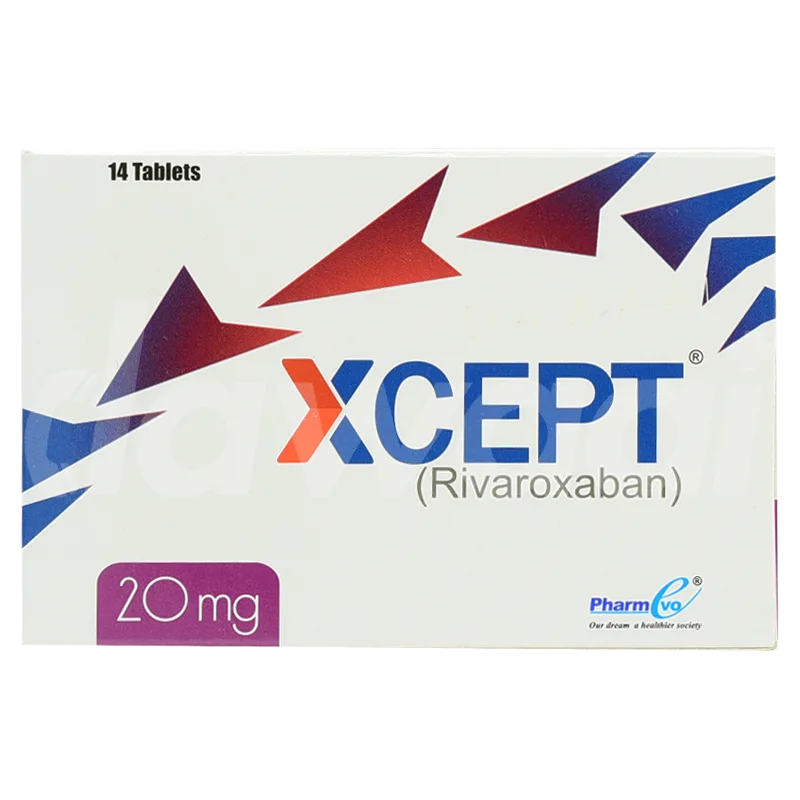 XCEPT 20MG TABLET 2X7S