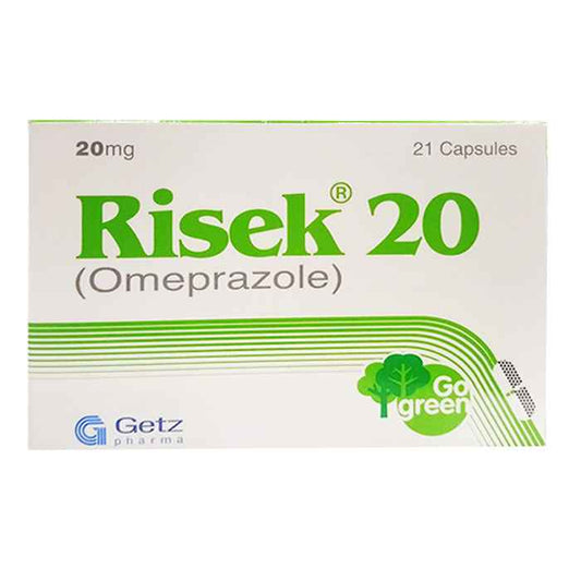 RISEK CAPSULE 20 MG 3X7S