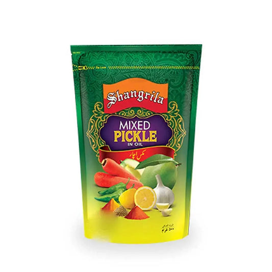 SHANGRILA MIXED PICKLE IN OIL POUCH 150 GM