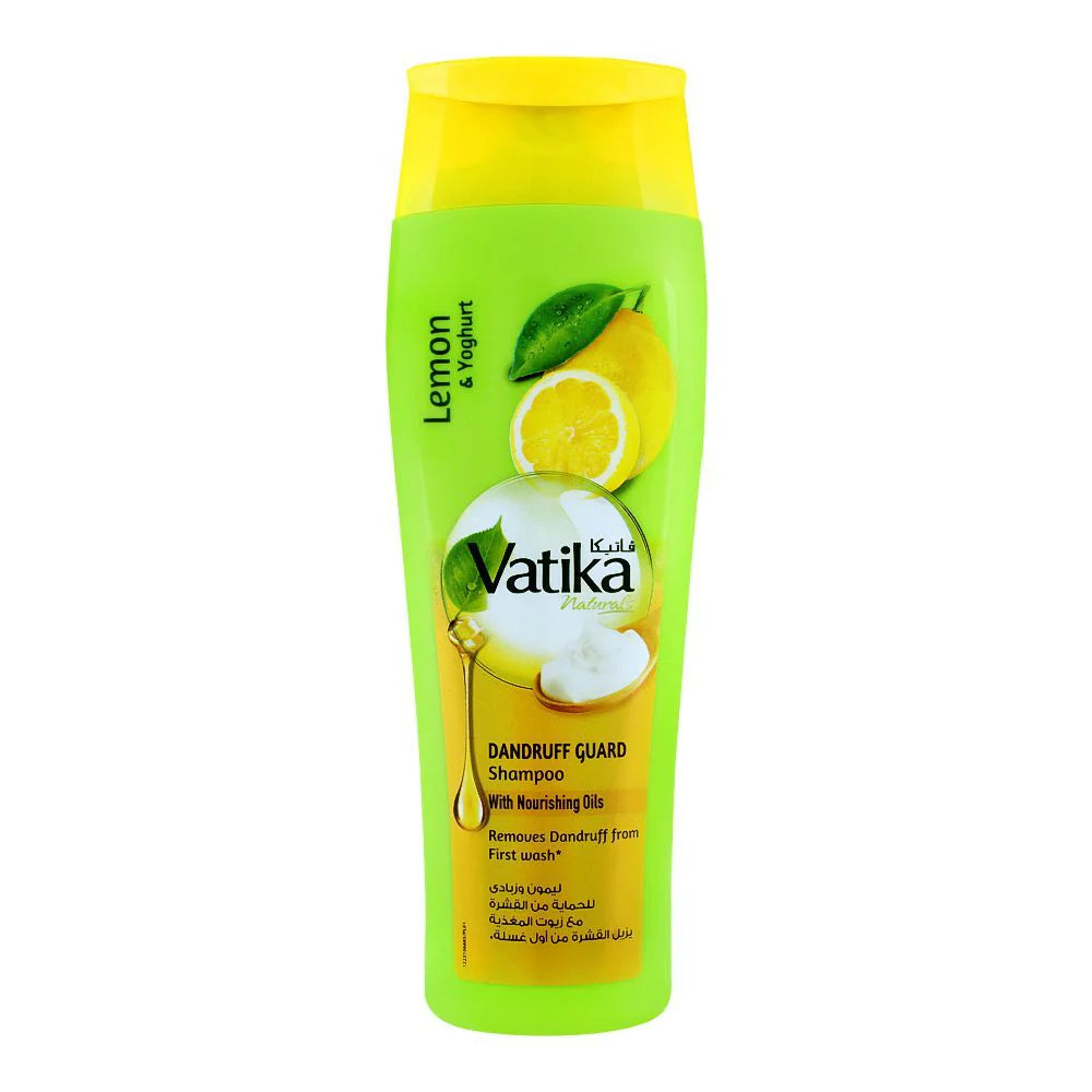 VATIKA NATURALS NEEM & LEMON DANDRUFF GUARD SHAMPOO 185ML
