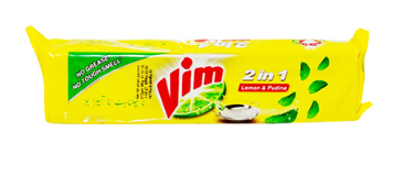 VIM DISH WASH SOAP 2in1 LEMON AND PUDINA 460ML