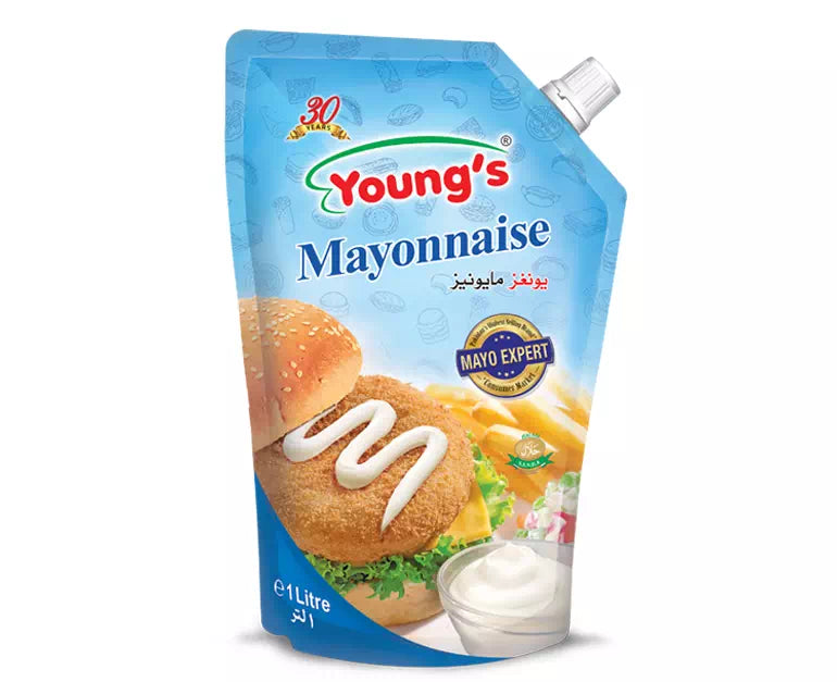 YOUNGS REAL MAYONNAISE 1 LTR