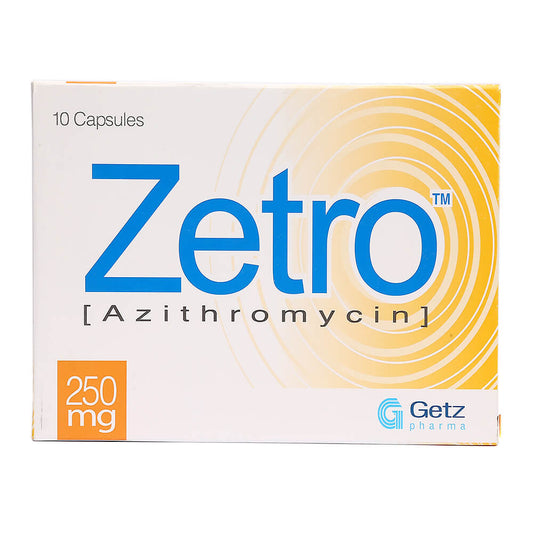 ZETRO CAPSULE 250 MG 10S